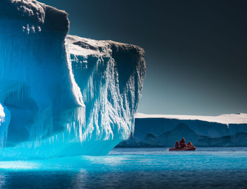 Research station on Antarctica