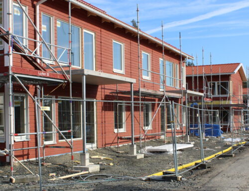 A new residential area in Åhus